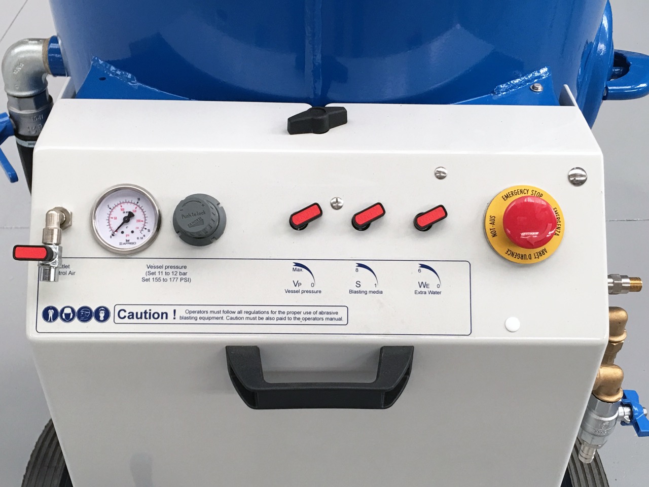 Equipos de chorreado en húmedo Aquastorm