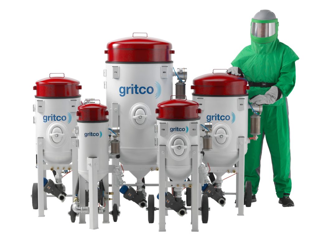 Máquinas de chorro industriales