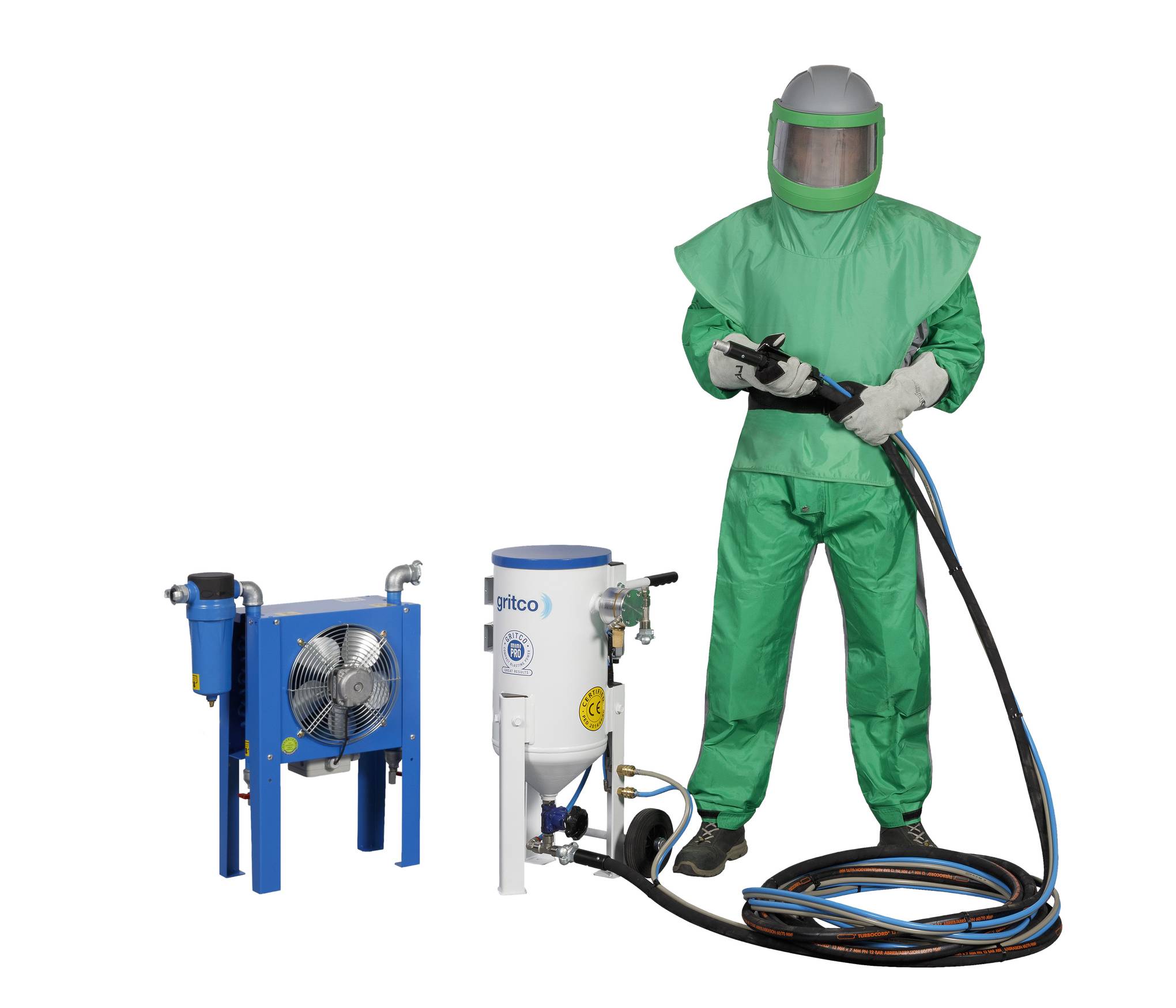 Equipos de chorreado compactos y económicos MiniPro